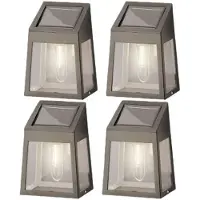 Lumineo 898174 Solcelle Vegglampe 4 Enheter