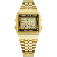 Casio A500wga-1 39mm 3atm Quartz Digital Klokke