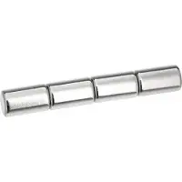 Zeller magneter 1,0 x 1,0 x 0,99 sølv