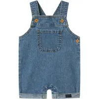 Name it Selebukse - Lin/Bomull - NbmLou - Mørkeblå Denim - - 56 - Selebukse