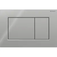 Aptel Sigma01 betjeningplade - Til dobbeltskyl square Blankforkromet