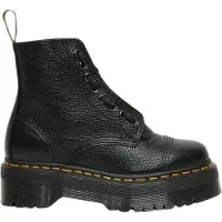 Dr. Martens for woman. 22564001 Sinclair leather boots black (42), 3 to 5 cm, Zip, Casual