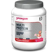Sponser Sport Food Multi Proteinpulver Til Drikke Jordbær 850g