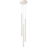 Sollux Pastelo hengelampe, beige, Ø 19 cm, stål