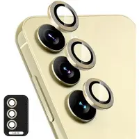 Mtp Products Samsung Galaxy S24 FE Hat Prince Kamera Linse Beskytter - Gull