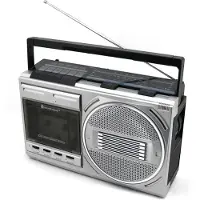 Soundmaster RR20SI, 3 W, FM, MW, SW, 3,5 mm, Svart, Sølv, 230 V, 50 Hz