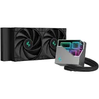 DeepCool LT520 - Væskekjølesystem for prosessor - høyytelses - Radiatorstørrelse: 240 mm - (for: LGA1155, LGA2011, LGA1150, LGA2011-3, LGA1151, AM4, LGA2066, sTR4, sTRX4, LGA1200, LGA1700, AM5) - 120