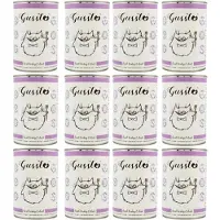 Gussto Kattemat på boks med kalkun og and Fresh Kalkunand 400g