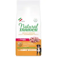 Trainer Natural Sensitive Natural Trainer Sensitive No Gluten Adult Medium/Maxi Single Protein med kanin - 12 kg