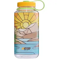 Nalgene vannflaske med bred drikkekant 1L River