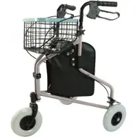Reha Fund Ergonomisk trehjulet rollator Barcelona RF-611 - Grå