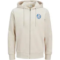 Jack & Jones One Color Summer Genser Med Hel Glidelås