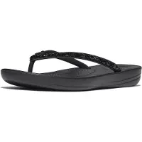 FitFlop Iqushion Multi Crystal Ergonomic Flip-flops