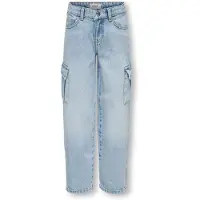 ONLY Jeans - Bred - Noos - KogHarmony - Light Blue Denim - - 13 år (158) - Jeans