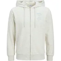 Jack & Jones One Color Summer Genser Med Hel Glidelås