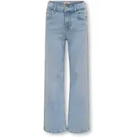 ONLY Jeans - Noos - Wide - KogMadison - Light Blue Denim - - 14 år (164) - Jeans