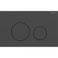 Geberit Betjeningsplade Sigma40 rund mat sort