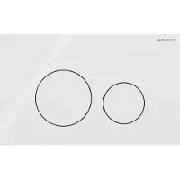 Geberit Betjeningsplade Sigma40 rund hvid