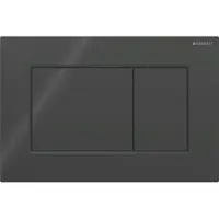 Geberit Sigma01 betjeningplade - Til dobbeltskyl square Sort
