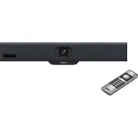 Yealink MeetingBar A10 - Alt-i-ett videosamarbeidslinje (videolinje, VCR11-fjernkontroll) - Certified for Microsoft Teams, Certified for Zoom Rooms - power adapter included