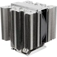 Silverstone SST-XED120S-WS, Kjøleribbe/Radiator, 12 cm, 500 RPM, 3000 RPM, Sølv