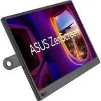 Asus ZenScreen MB169CK - LED-skjerm - 16 (15.6 synlig) - portabel - 1920 x 1080 Full HD (1080p) @ 60 Hz - IPS - 250 cd/m² - 800:01:00 - 5 ms - Mini HDMI, 2xUSB-C - svart