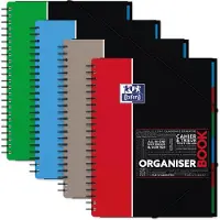Oxford Student Organiserbook A4+, firkantet - 1 stk. - finnes i assorterte farger