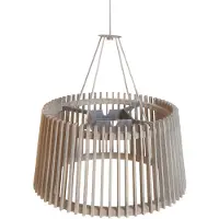 LES JARDINS Skaal LED-solcellelykt med sensor, corten, 40 cm