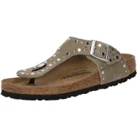 Birkenstock Sandaler - Gizeh Revet Live - Taupe - - 41 - Sandals