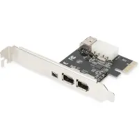 Assmann DIGITUS DS-30201-5 - FireWire adapter - PCIe - FireWire x 2