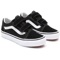 Vans Sko - Old Skool - Svart/Hvit m. Borrelås - - 34,5 - Sko