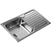 Teka Classic 1c 1e Sf Rectangular Vask Med Skyllekum