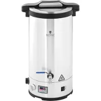 Royal Catering Košes virdulys alaus gamybai su nerudijancio plieno laikmaciu 30-110C LED 2500 W 30 l