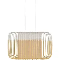 Forestier Bamboo oval S Pendel hvit/naturlig
