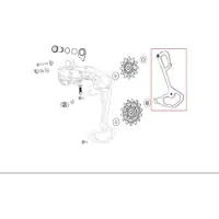Sram Sx/nx Eagle/gx Eagle Axs Indre Burplate