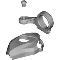 Shimano Sl-m8100 Right Hand Base 12s Dekselhette