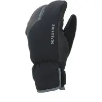 Sealskinz Barwick, 3 finger, hansker, svart