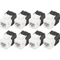 Digitus CAT 6 Keystone Jack (8-Pack)