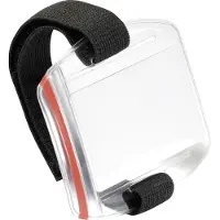 Durable ID-kortholder OUTDOOR SECURE armbind til 1 kort - (10 pakker x 10 stk.)