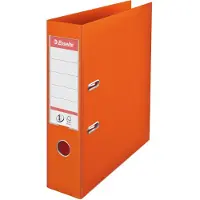 Esselte Brevordner No1 PP A4/75mm Orange
