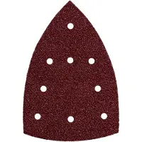 Metabo Slipark Självhäftande 100x150mm, Röd, P60, 9H, med kardborryta (SMA)