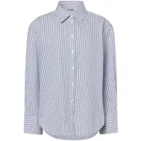 Tom Tailor Striped Poplin Skjorte Med Lange Ermer