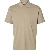 Selected Fave Button Kortermet Poloskjorte