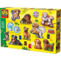 SES Creative - Cast &amp; Paint - Hunder - - OneSize - Kreativt leker