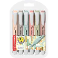 Stabilo Swing Cool Nature Colors sett med 6 stk.