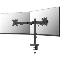 NeoMounts DS60-600BL2 mounting kit - full-motion - for 2 monitors - black