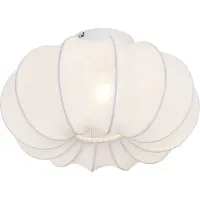 QAZQA Japandi Taklampe Hvit 37cm - Plu Asyesha