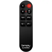 Superior SIMPLY UNIVERSAL FJERNBETJENING (8 KNAPPER)