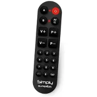 Superior SIMPLY NUMERIC UNIV. FJERNBETJENING MED STORE KNAPPER + NUMMERFELTER