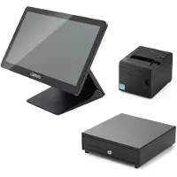 Capture - Alt-i-ett 1 x Core i3 1115G4 / inntil 4.1 GHz - RAM 8 GB - SSD 128 GB - UHD Graphics - Gigabit Ethernet - Win 10 IoT Enterprise Value - monitor: LCD 15.6 1366 x 768 (HD) berøringsskjerm - m